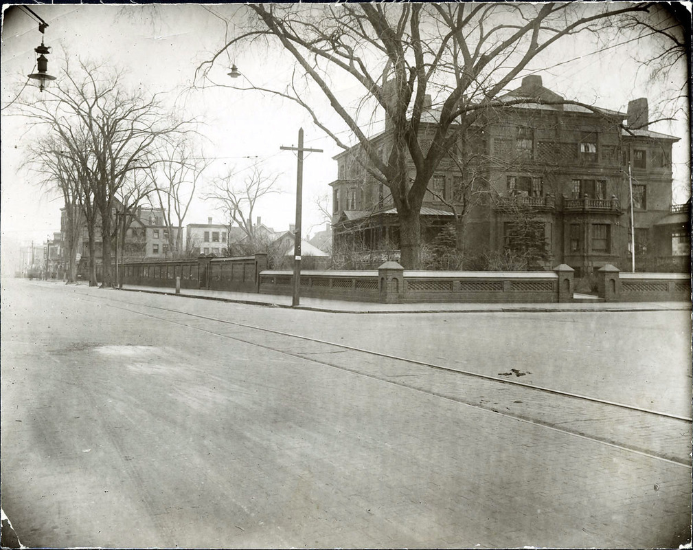 Lawrence St East Side At Haverhill St Looking North 2 Copies The Parker Manor Now The Site 3640