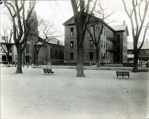 Haverhill St. on Common; Oliver School