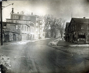 Amesbury St. west side from Valley St. looking north (2 copies); High School