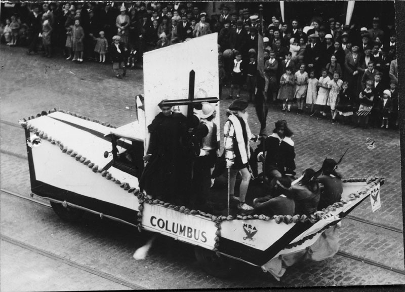 Columbus boat float