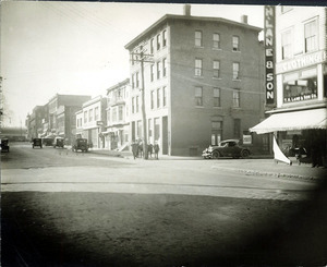Common St. north side at Franklin St, looking west (2 copies)
