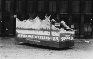 Jewish war veterans float