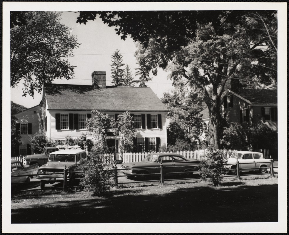 Woodstock, VT village green Digital Commonwealth