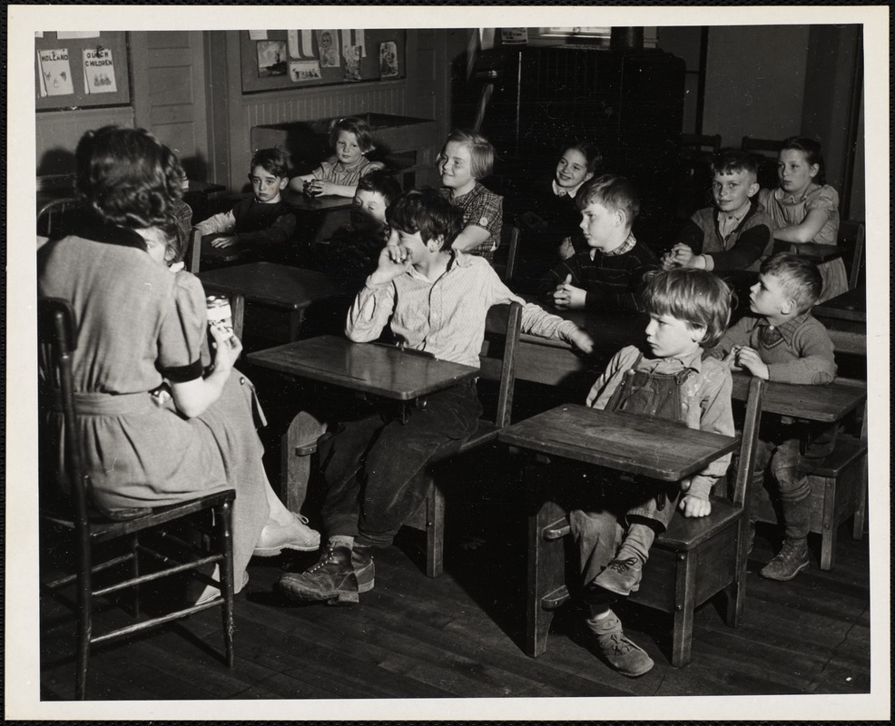 Children Crusade - Bennington, VT teacher, Miss Smith telling children ...