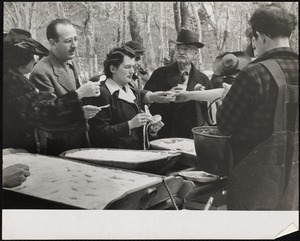 Sugaring Off Party - Franconia, N.H.