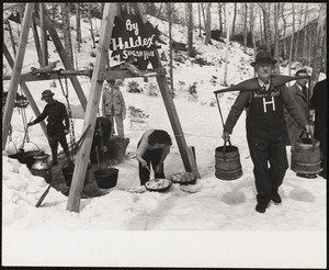 Sugaring Off Party - Franconia, N.H.