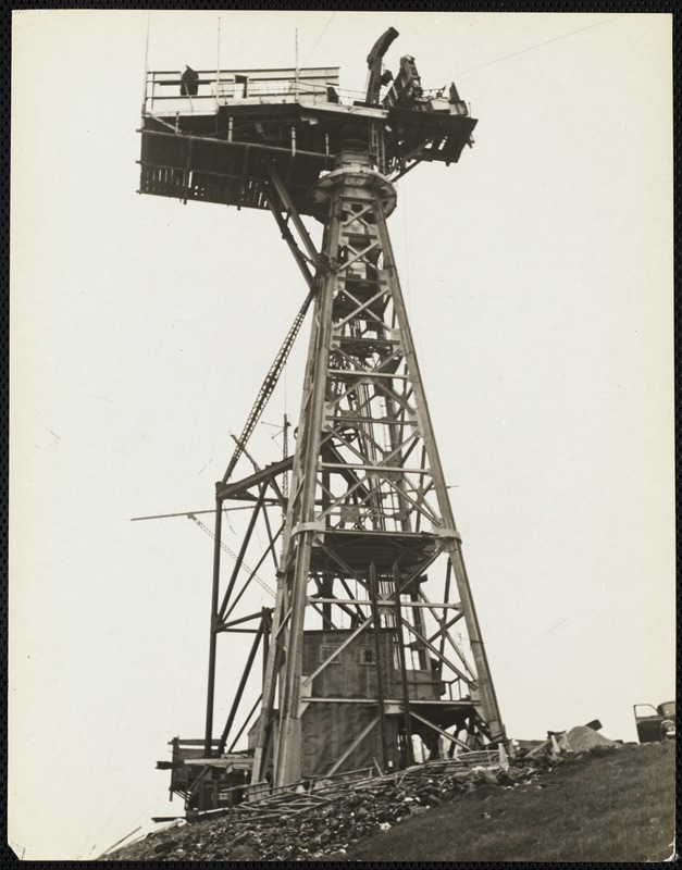 The tower from below