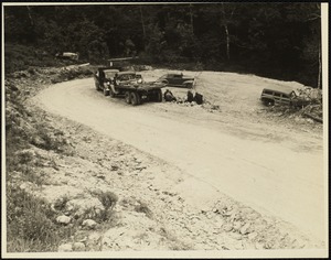 The hairpin turn on the road that was built in six weeks.