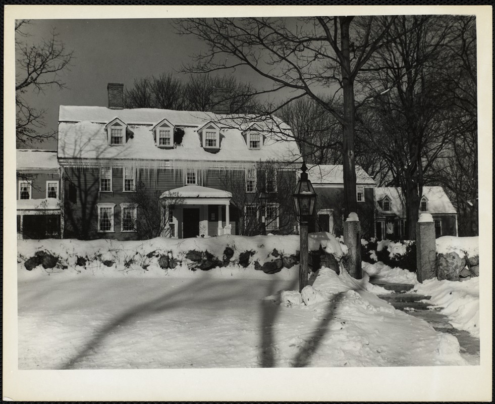 Longfellows Inn Sudbury, Mass Built 1683 Digital Commonwealth
