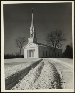 Martha-Mary Chapel Sudbury, Mass built by Henry Ford in memory of his + Mrs. Ford's mother-