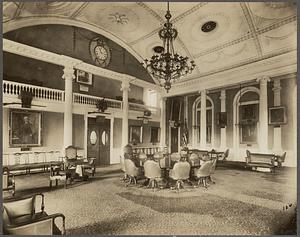 State House, Beacon Street. Old Senate chamber