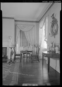 Pingree House, Salem: interior, front parlor