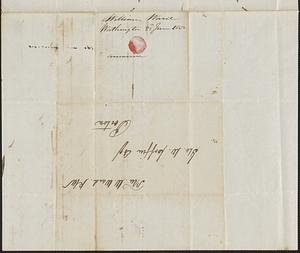 William Ward to George Coffin, 22 June 1842.