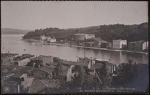 Constantinople. Baie de Thérapia (Bosphore)