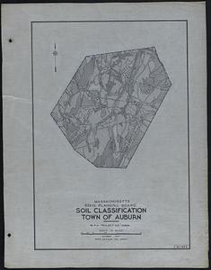 Soil Classification Town of Auburn