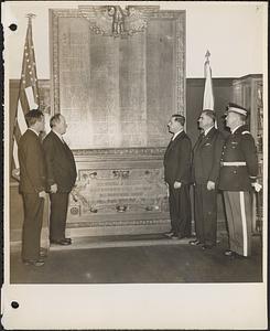 Memorial panel, South Boston High School