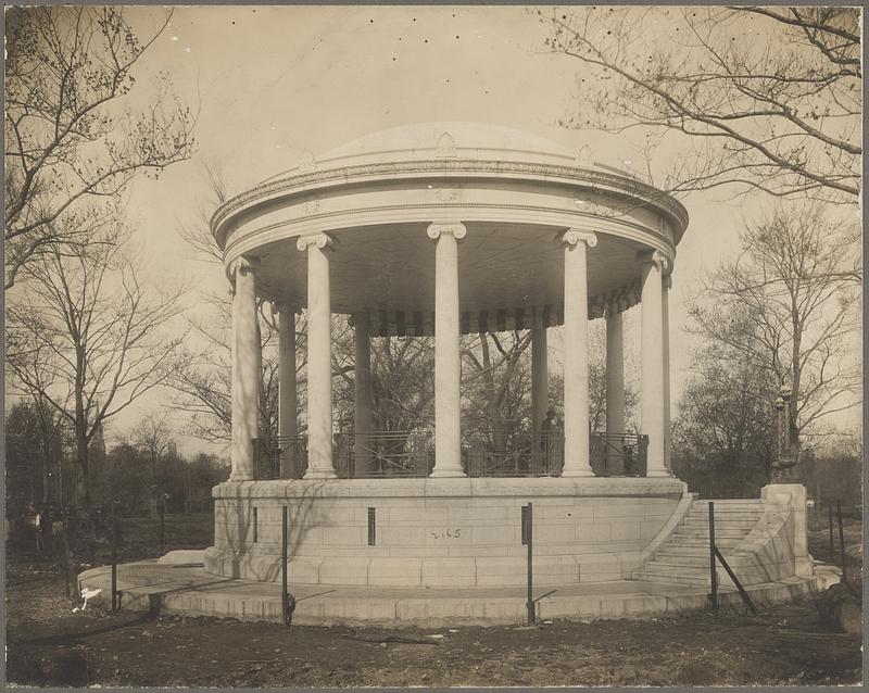 Boston, Massachusetts, Boston Common, Parkman Memorial Bandstand ...