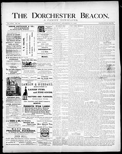 The Dorchester Beacon, December 14, 1889