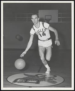 Boston College. Basketball Captain Bill Foley, forward, Sr., 6.3, 185 lbs, Worcester, Mass.