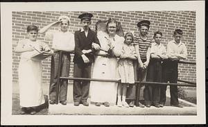 Cast of school play, Fitzpatrick School