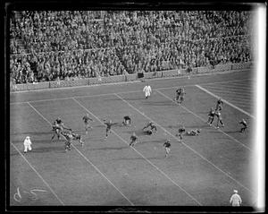 Football game, Harvard Stadium