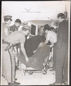 Dead woman removed from hijacked plane