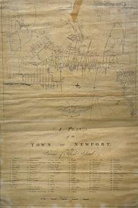 A Plan in the Town of Newport in the Province of Rhode Island