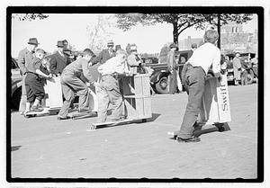 Boston Park Department soap box scooter event