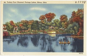 Turkey Foot Channel, Portage Lakes, Akron, Ohio