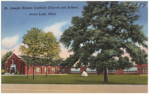 St. Joseph Roman Catholic Church and school, Avon Lake, Ohio