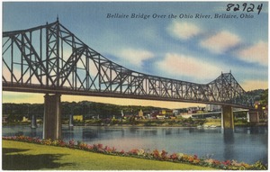 Bellaire Bridge over the Ohio River, Bellaire, Ohio