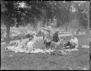 Kids on Boston Common