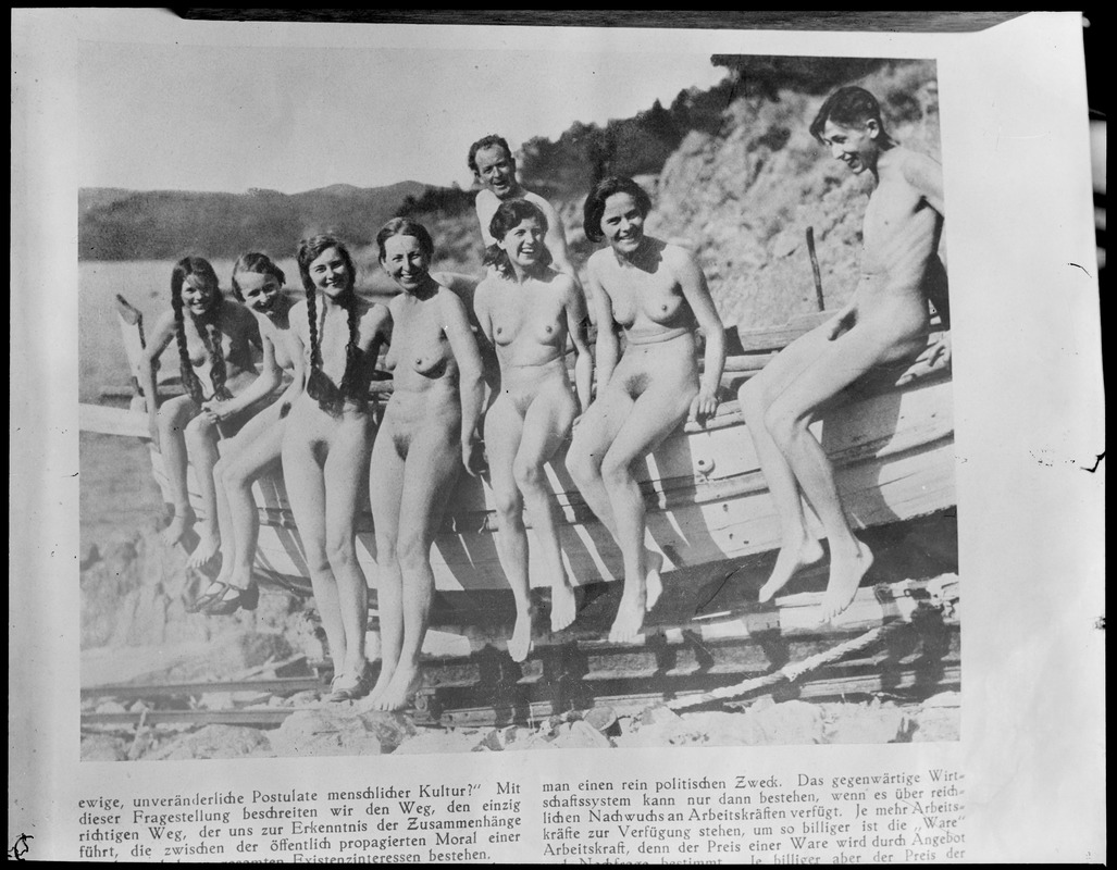 Nude colony picture from German magazine