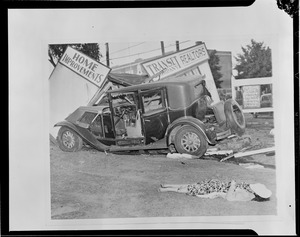 Two autos crash in Jamaica, Long Island. Woman and man killed - three seriously injured.