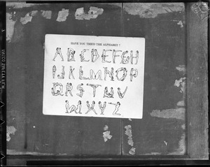 Obscene alphabet