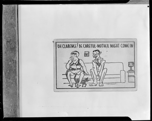 Obscene cartoons