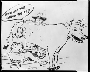 Obscene cartoon