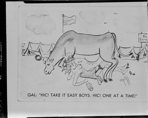 Obscene cartoon