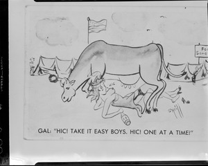 Obscene cartoon