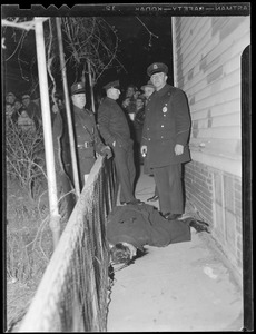 Dead man in alley