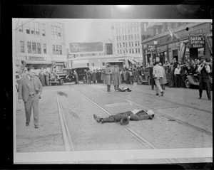 Bodies on the street