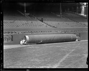 Ted Williams, having a little fun at Fenway Park