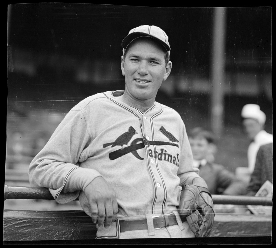Dizzy Dean of the Cardinals at Braves Field