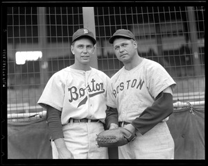 Babe Dahlgren and Jimmie Foxx, Boston city series