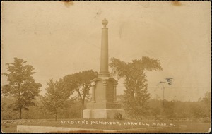 Soldier's monument, Norwell, Mass.