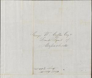 Caleb Leavitt to George Coffin, 27 October 1832