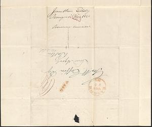 Jonathan Eddy to George Coffin, 14 November 1840