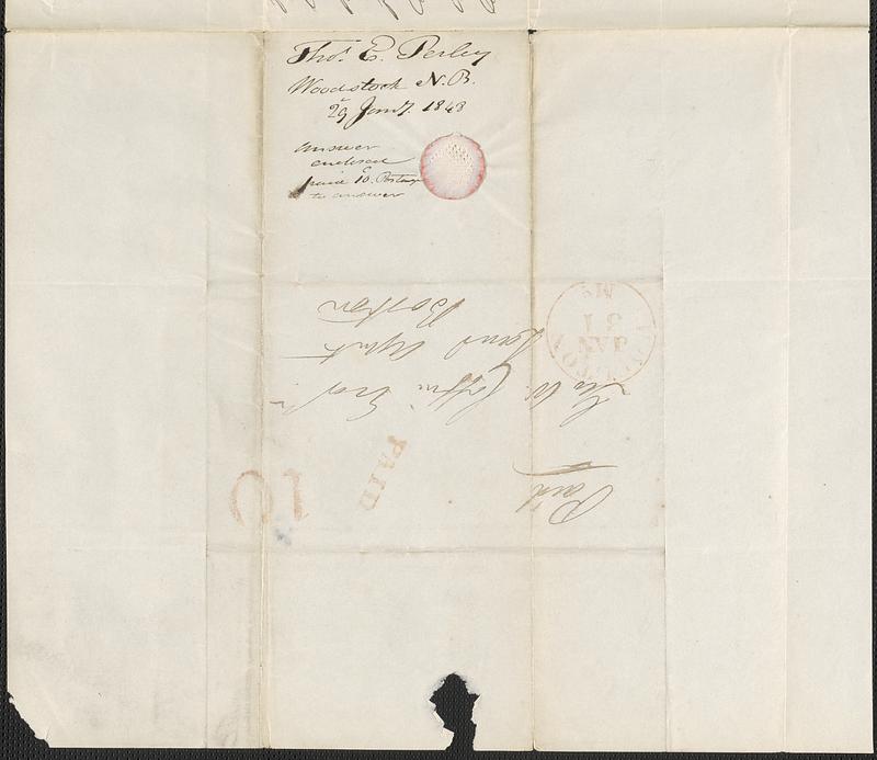 Thomas Perley to George Coffin, 29 January 1848 - Digital Commonwealth