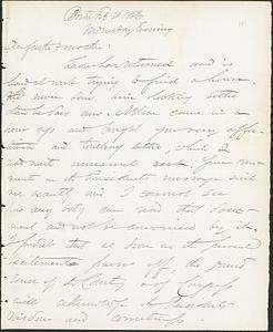 Letter from John D. Long to Zadoc Long and Julia D. Long, February 21, 1866