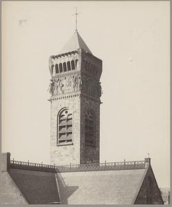 Tower of the First Baptist Church, "The Brattle Square Church," "Commonwealth Avenue, Boston, Henry H. Richardson, architect